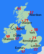 Forecast Fri May 17 United Kingdom